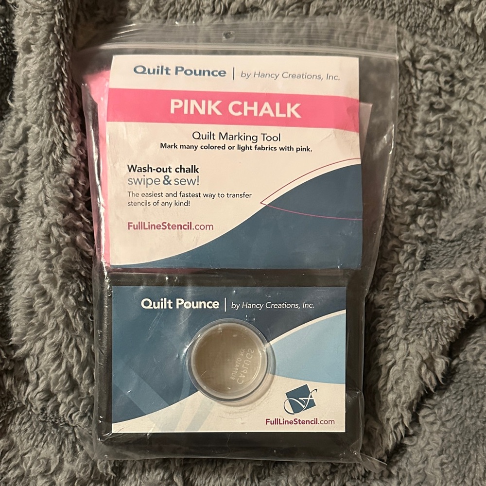 Quilt Pounce Pink Chalk by